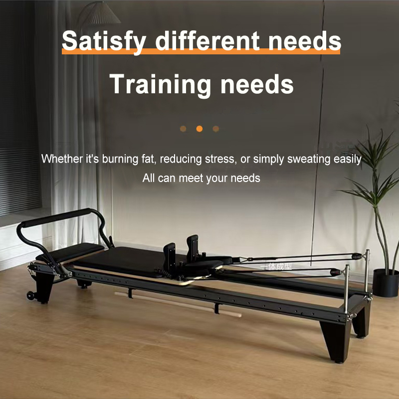 Pilates Yoga For Weight Loss - 卸売ピラティス家庭用業務用減量シェイプアップアルミ合金ブラックベッドヨガジムアルミ合金ジンシャオヘイベッド