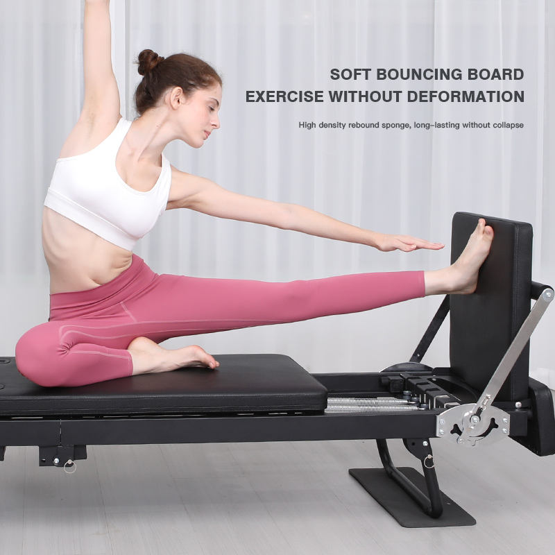 大型折りたたみ式ピラティス・リフォーマー器具 コアヨガベッド - Pilates Yoga For Weight Loss のレビューと価格