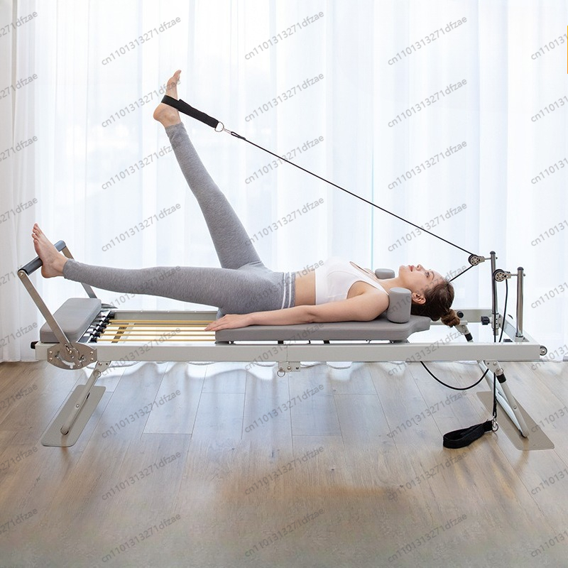 大型折りたたみ式ピラティスリフォーマー器具 コアヨガベッド  - Pilates Yoga For Weight Loss のレビューと価格