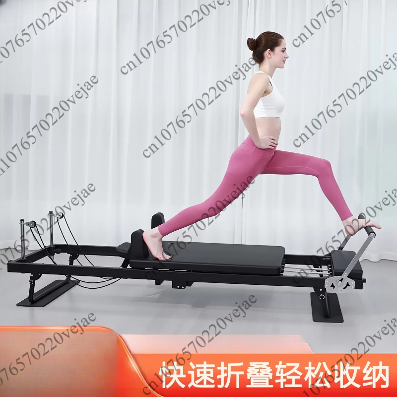 大型折りたたみ式ピラティスリフォーマー器具 コアヨガベッド  - Pilates Yoga For Weight Loss のレビューと価格