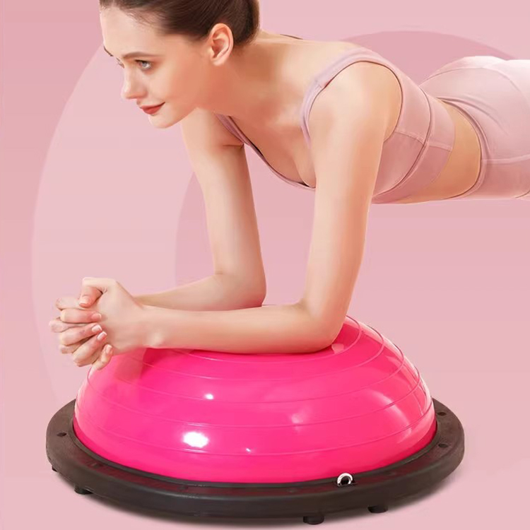 防爆型ウェーブスピードボール 半円形バランスボール ヨガトレ - Pilates Yoga For Weight Loss のレビューと価格