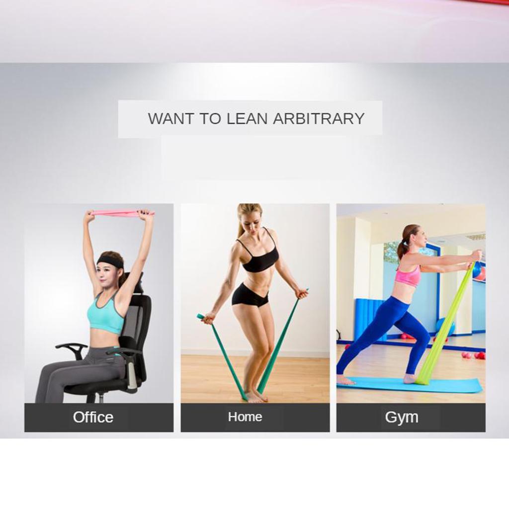 ロングストレッチエクササイズバンド TPEレジスタンスバンド - Pilates Yoga For Weight Loss のレビューと価格