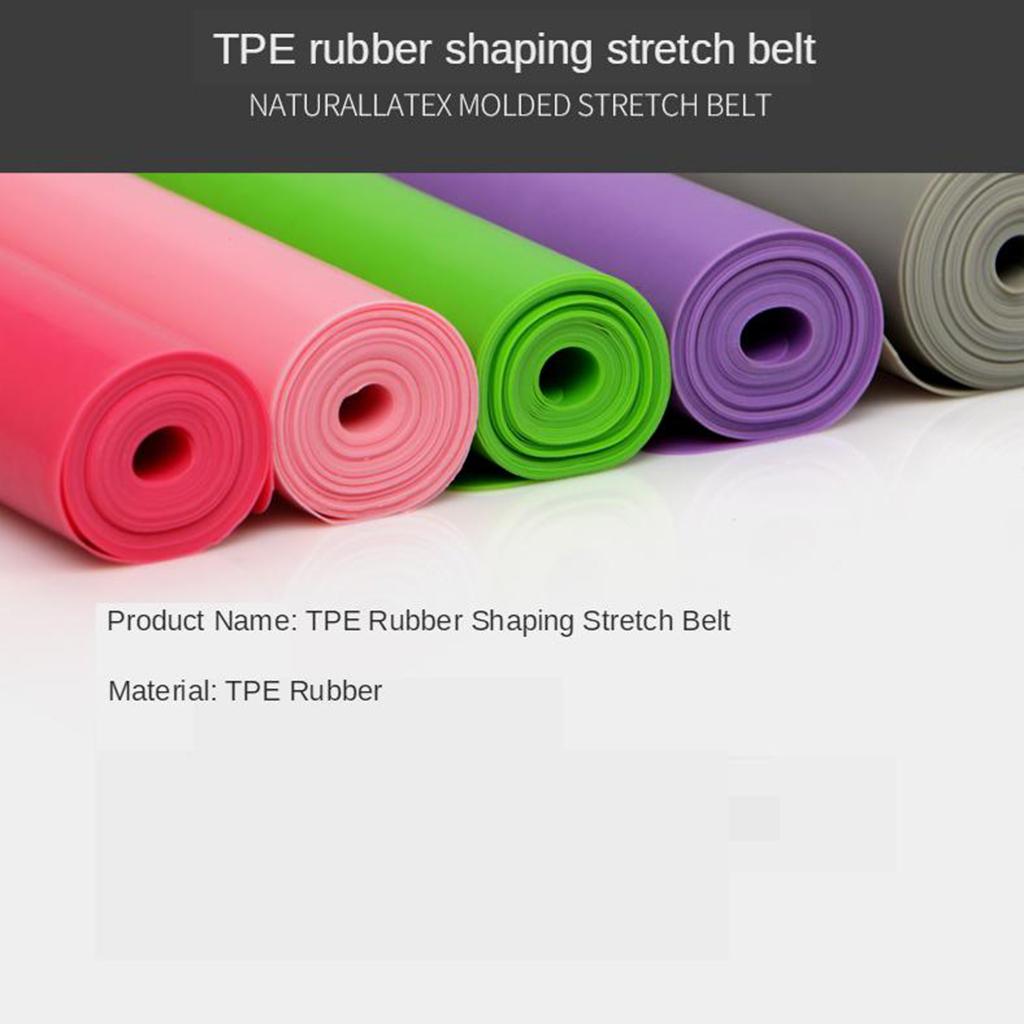 ロングストレッチエクササイズバンド TPEレジスタンスバンド - Pilates Yoga For Weight Loss のレビューと価格