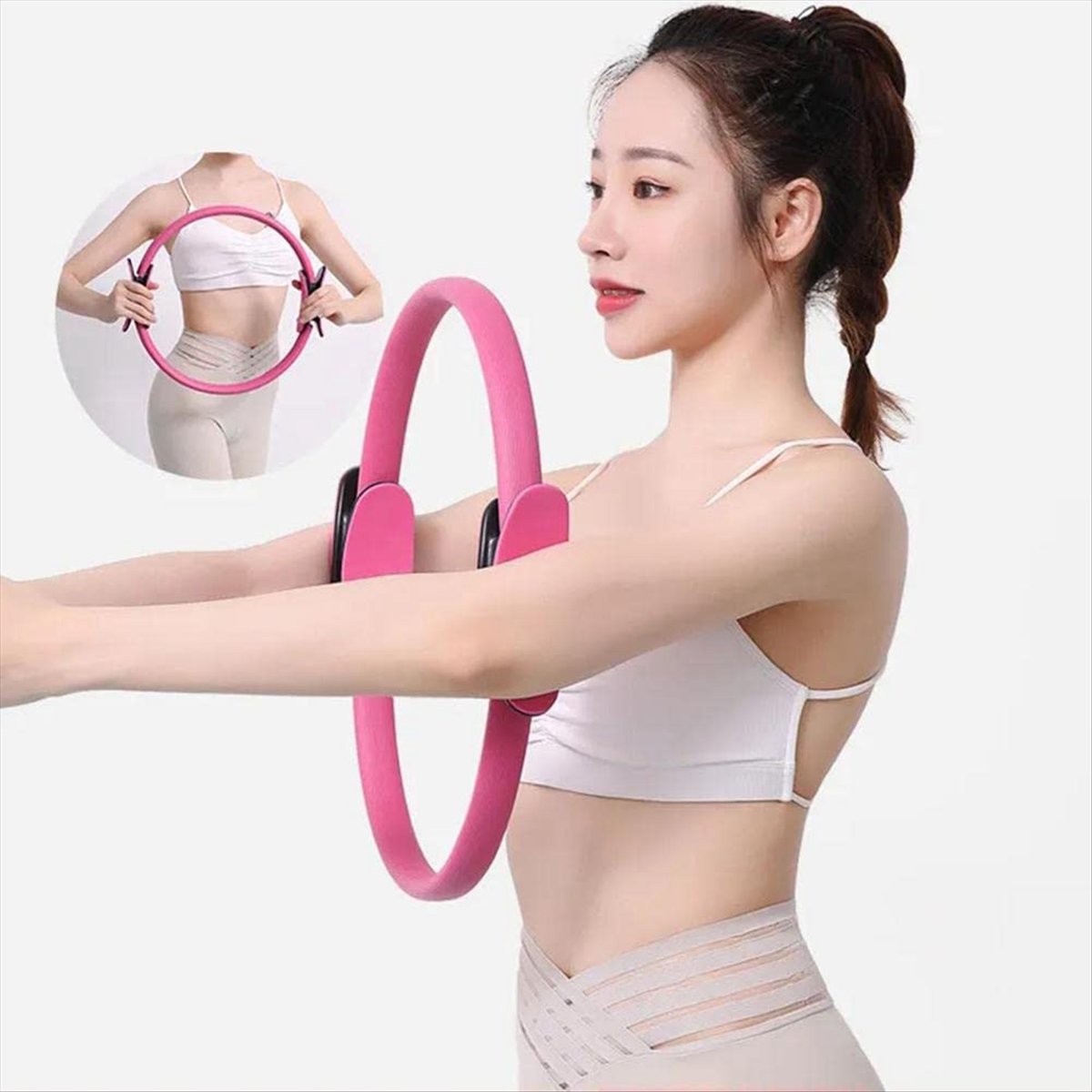 ABPF ピラティス サークル インナー＆アウター太ももを引 - Pilates Yoga For Weight Loss のレビューと価格